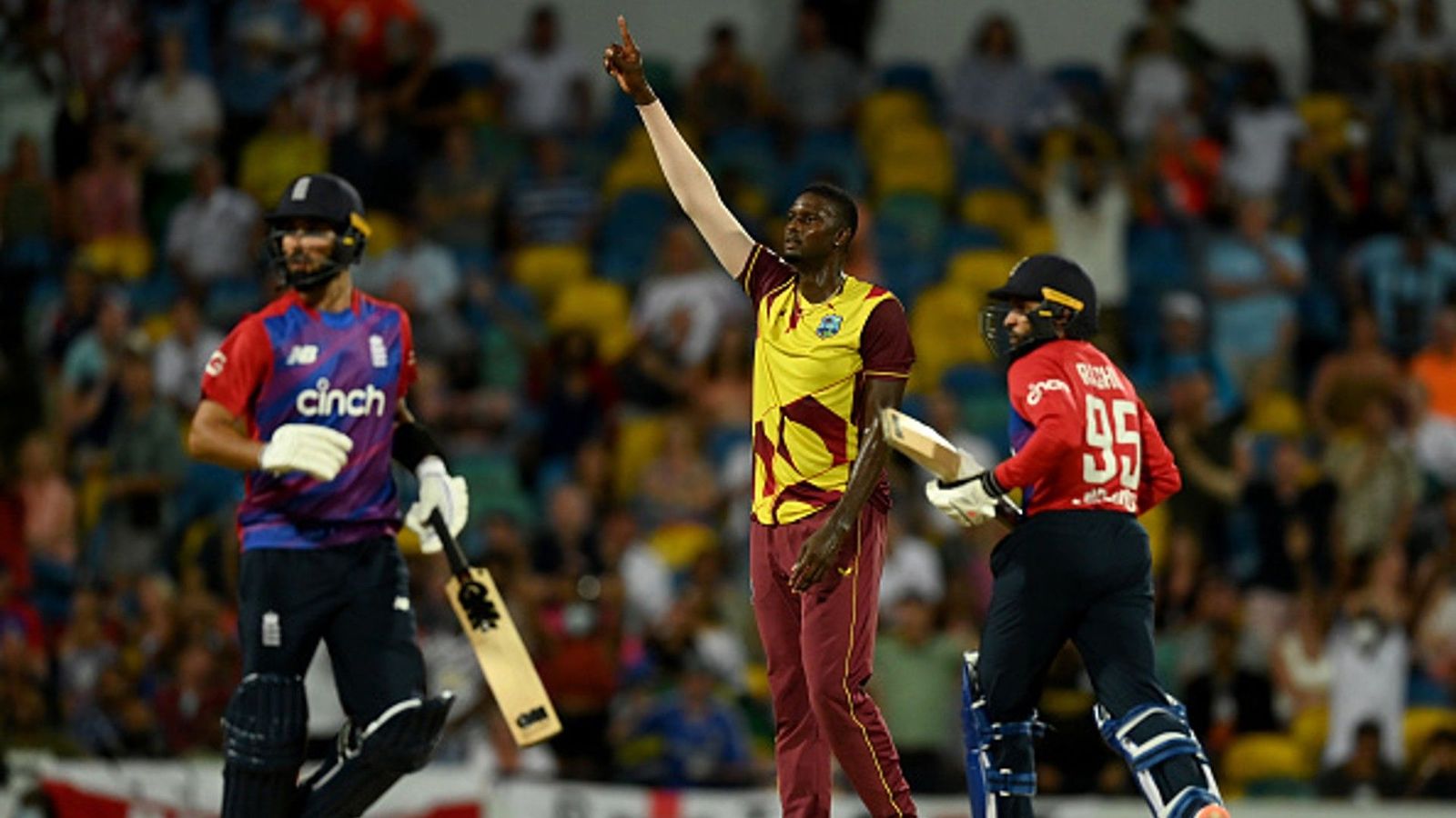 Jason Holder picks up four wickets in four balls as West Indies clinch T20I series against England Jason Holder picks up four wickets in four balls as West Indies clinch T20I series against England