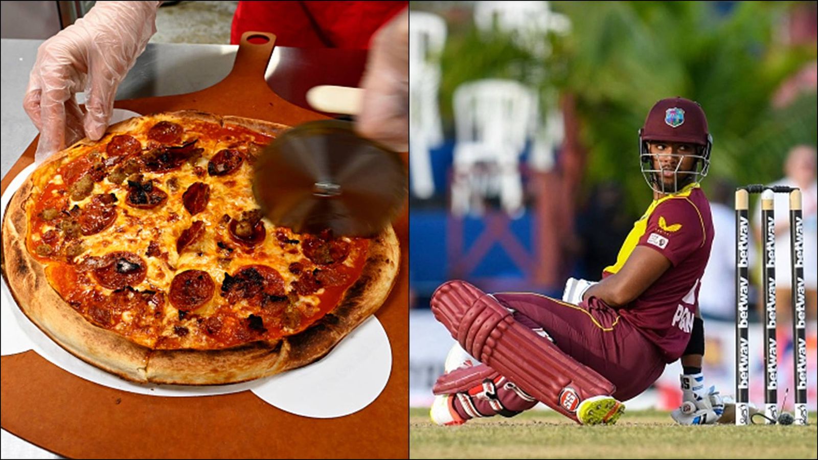 Nicholas Pooran orders pizzas worth Rs 15,000 to celebrate Rs 10.75 crore bid in IPL 2022 mega auction Nicholas Pooran orders pizzas worth Rs 15,000 to celebrate Rs 10.75 crore bid in IPL 2022 mega auction
