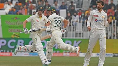 Fifties from Labuschagne, Smith help Australia get past 400, Rawalpindi Test headed towards a draw SportsTak