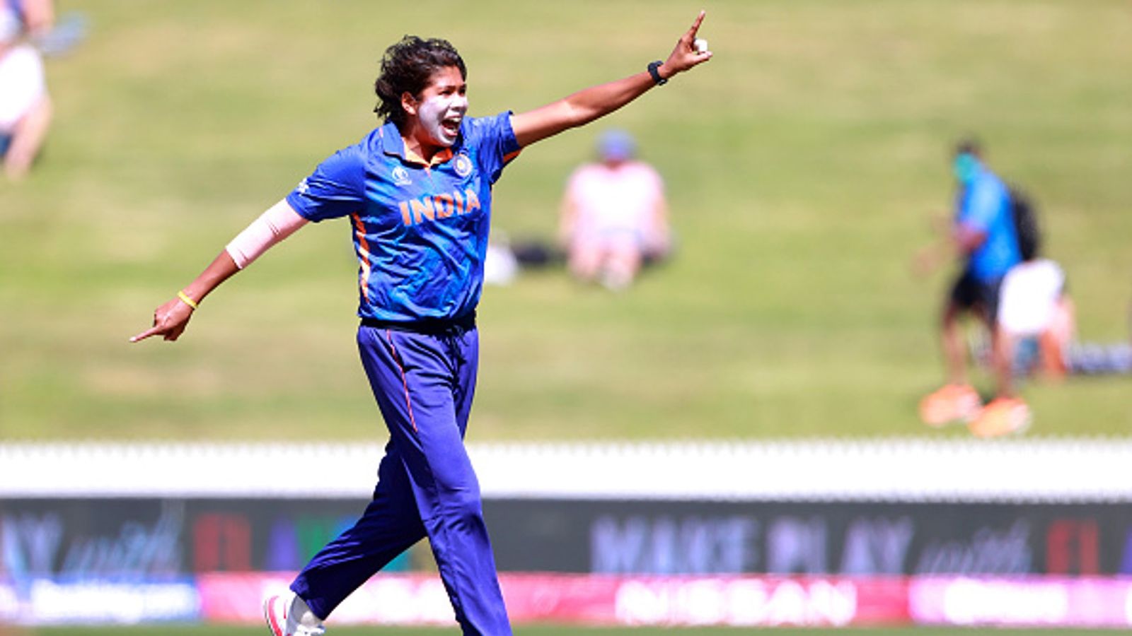 Jhulan Goswami equals world record as she becomes joint-highest wicket-taker in Women's WC history Jhulan Goswami equals world record as she becomes joint-highest wicket-taker in Women's WC history
