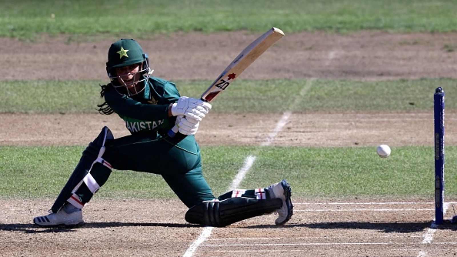 Sidra Ameen scripts history, becomes 1st Pakistani woman to score century in Women's World Cup Sidra Ameen scripts history, becomes 1st Pakistani woman to score century in Women's World Cup