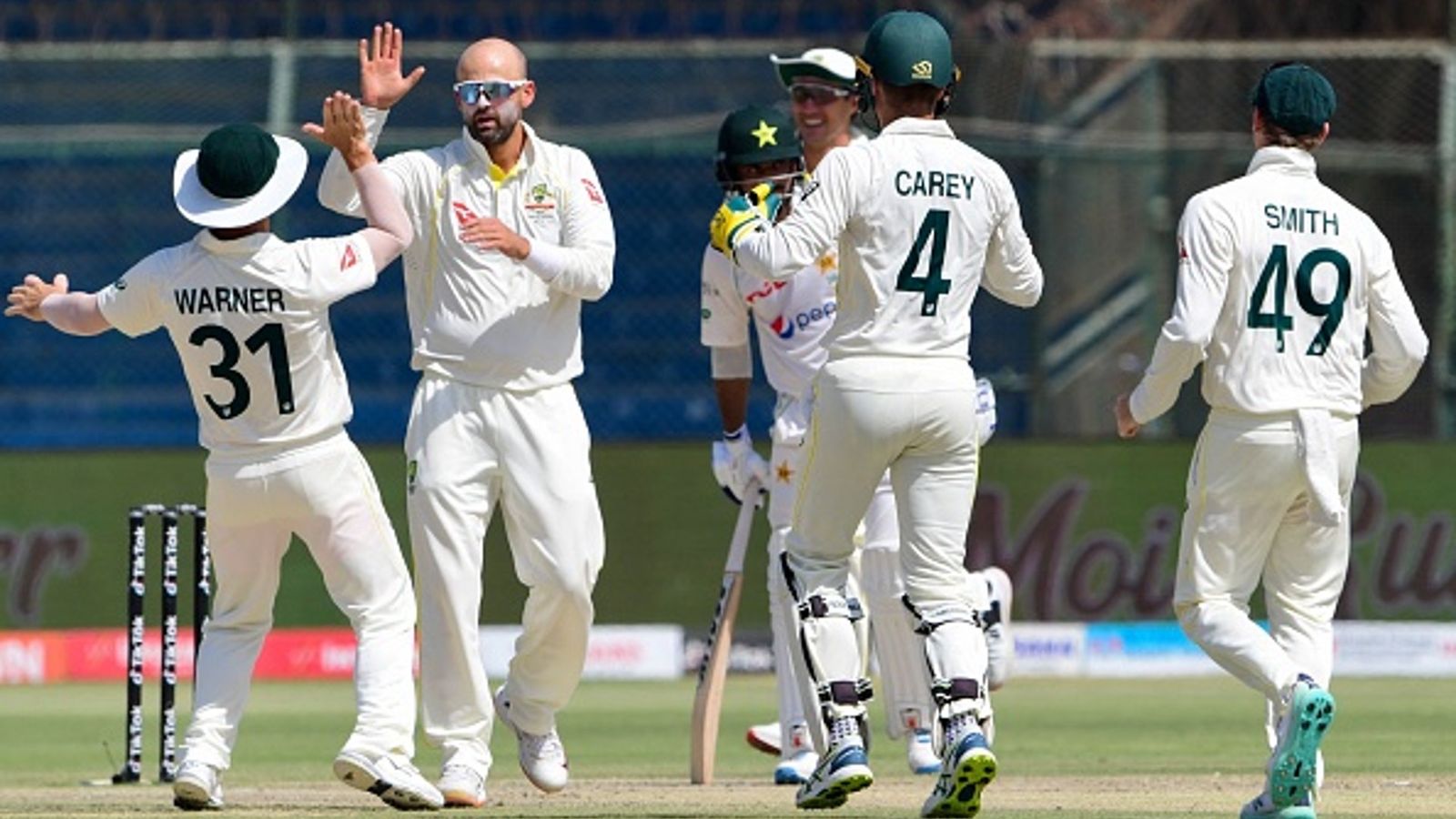 Nathan Lyon picks up 5 wickets as Australia secure historic Test series win against Pakistan Nathan Lyon picks up 5 wickets as Australia secure historic Test series win against Pakistan