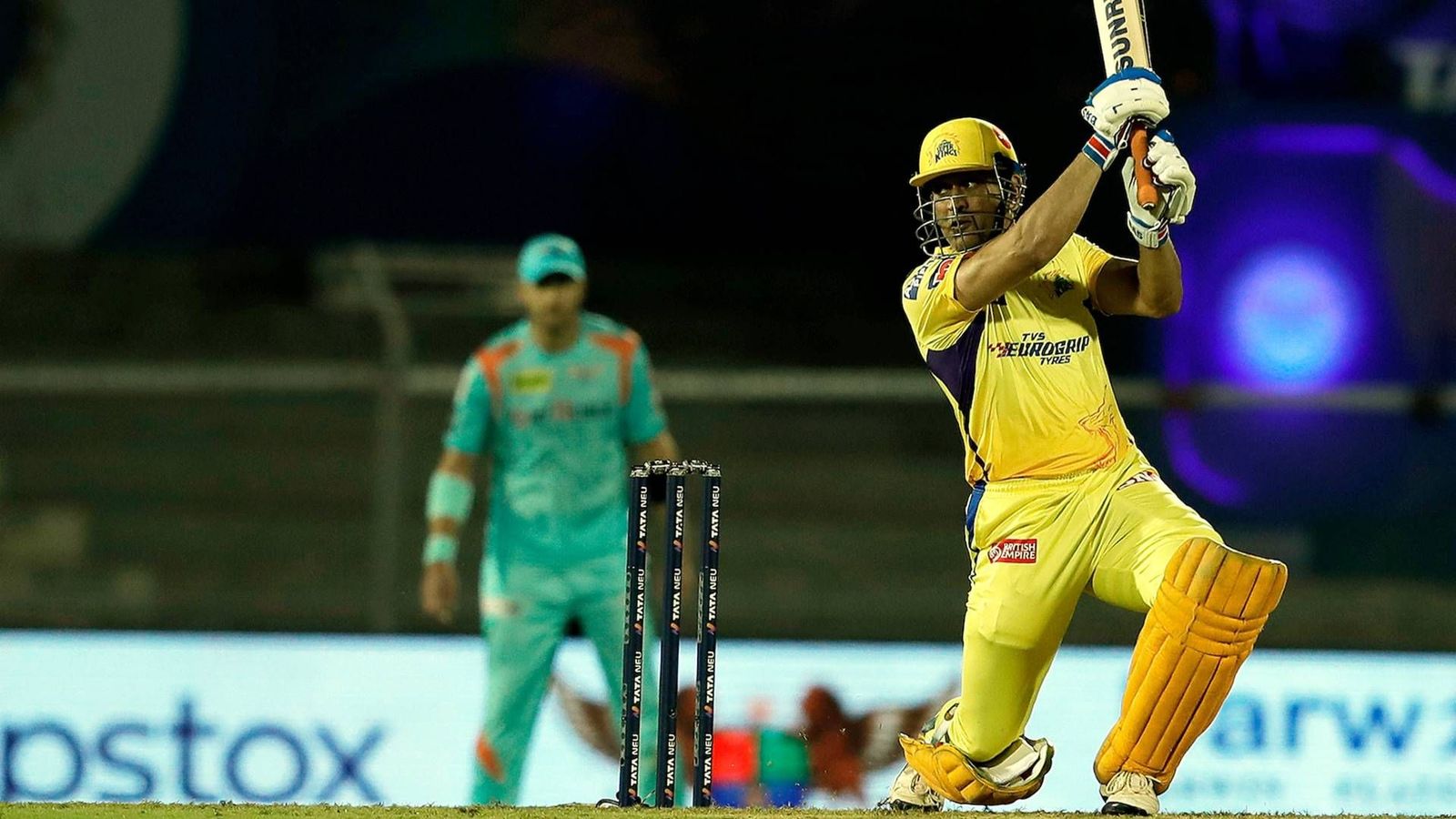 MS Dhoni ends 15-year IPL drought with just one six against Lucknow Super Giants MS Dhoni ends 15-year IPL drought with just one six against Lucknow Super Giants