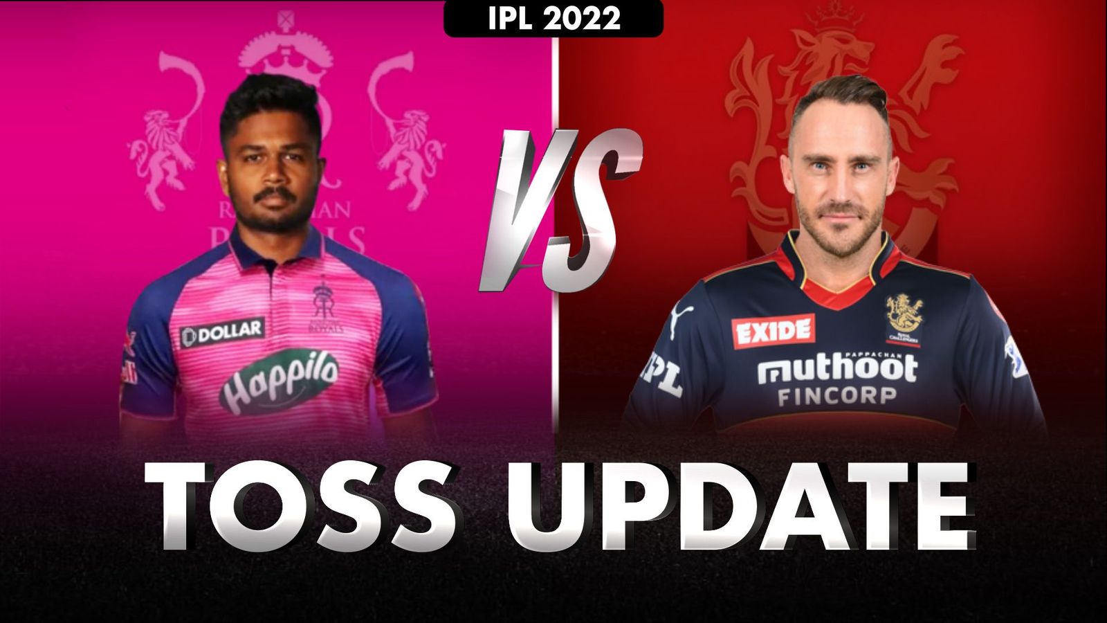 RR vs RCB IPL 2022: Samson not disappointed after losing the toss, here's why Maxwell is not in Du Plessis' XI RR vs RCB IPL 2022: Samson not disappointed after losing the toss, here's why Maxwell is not in Du Plessis' XI