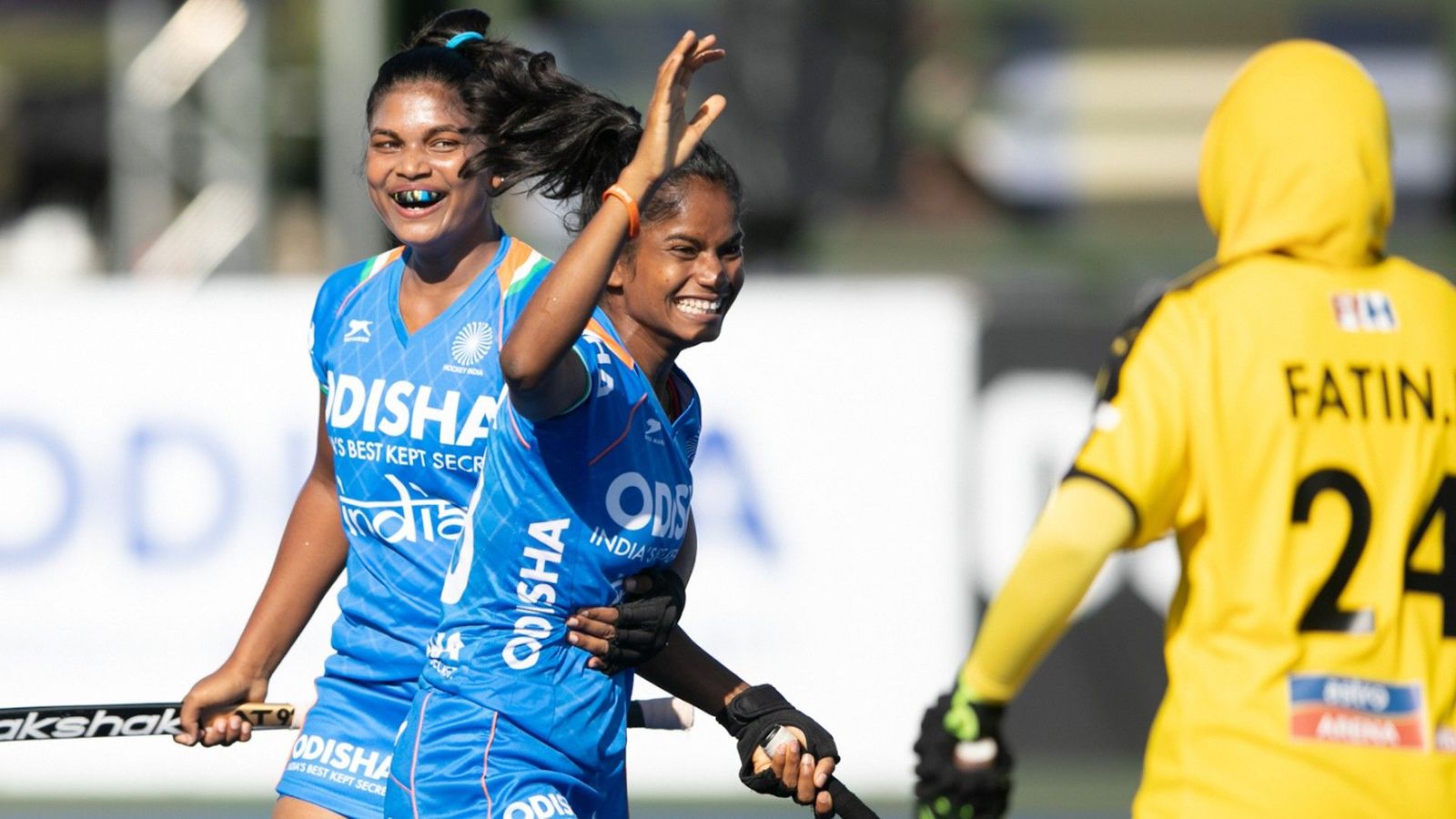 FIH Women's Junior WC: Mumtaz scores hat-trick as India blank Malaysia 4-0 to top pool, face Korea in QF FIH Women's Junior WC: Mumtaz scores hat-trick as India blank Malaysia 4-0 to top pool, face Korea in QF