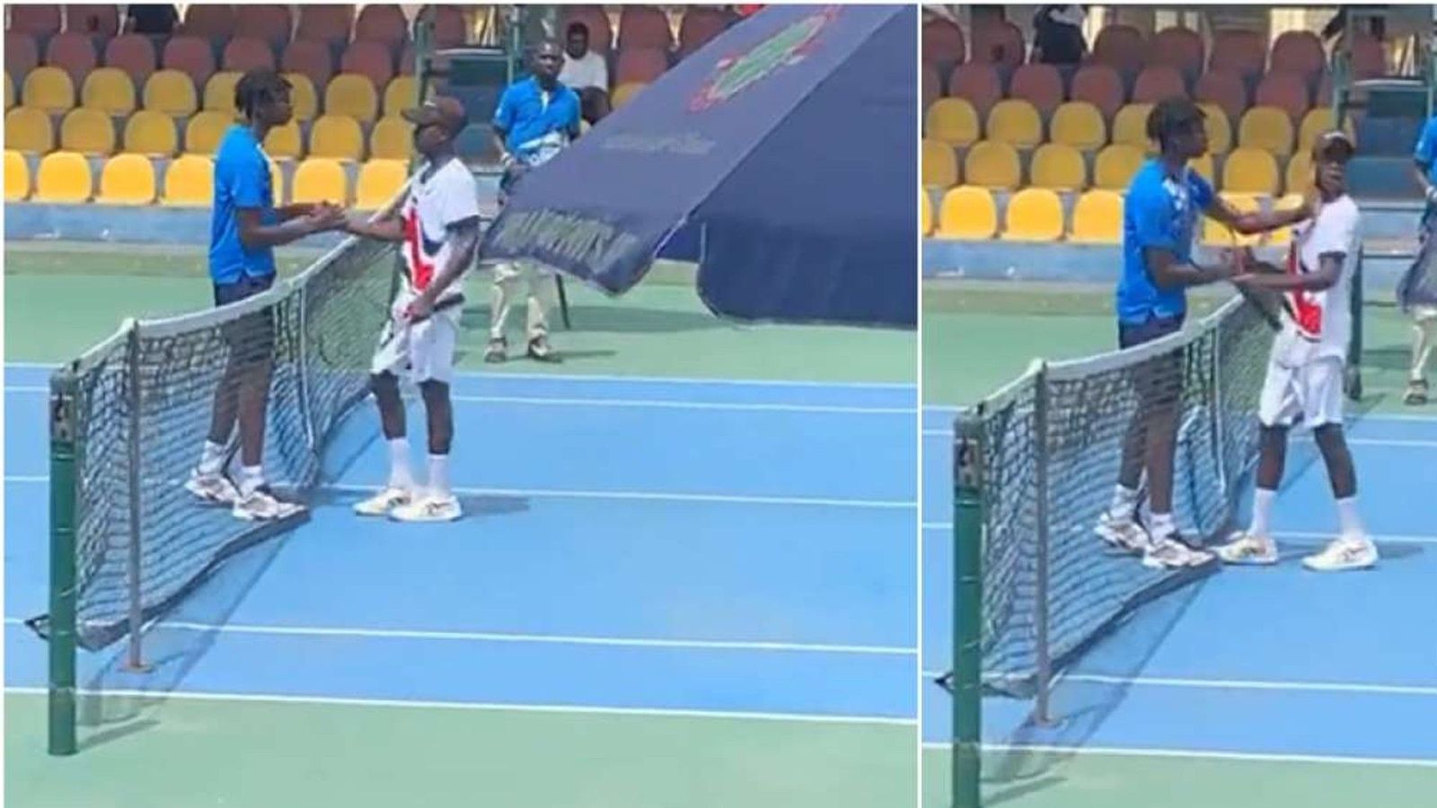 Junior Tennis Tournament witnesses Oscars moment as player slaps his opponent Junior Tennis Tournament witnesses Oscars moment as player slaps his opponent