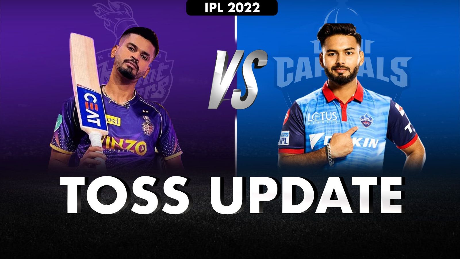 IPL 2022 KKR vs DC: Shreyas Iyer opts to field first, Rishabh Pant drops overseas pacer from playing XI IPL 2022 KKR vs DC: Shreyas Iyer opts to field first, Rishabh Pant drops overseas pacer from playing XI