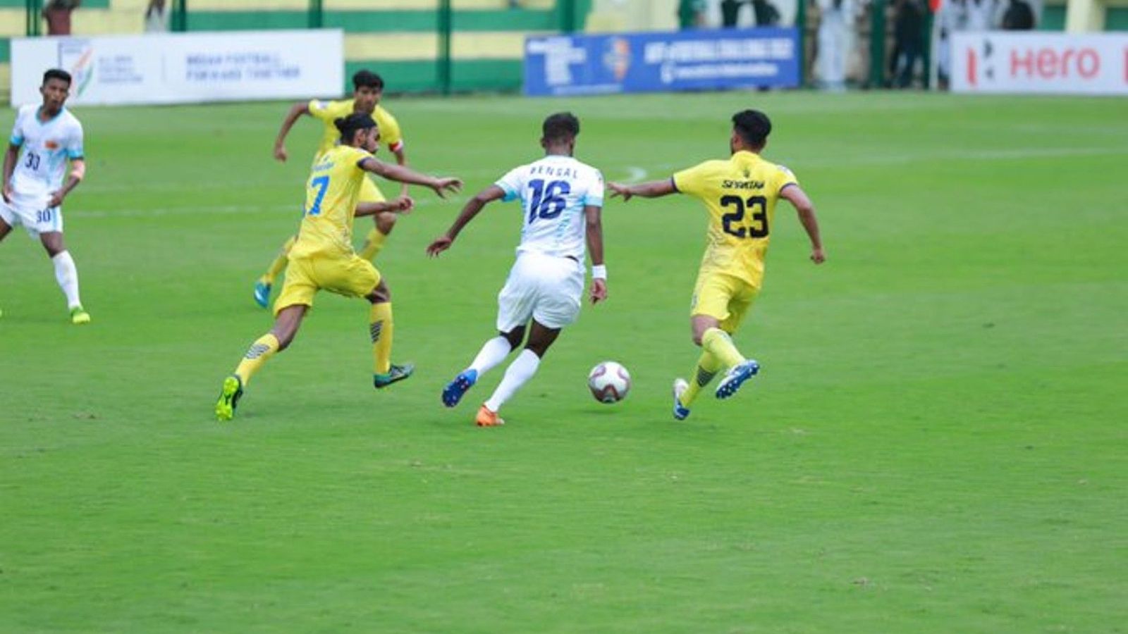 West Bengal get the better of Punjab in Santosh Trophy opener West Bengal get the better of Punjab in Santosh Trophy opener
