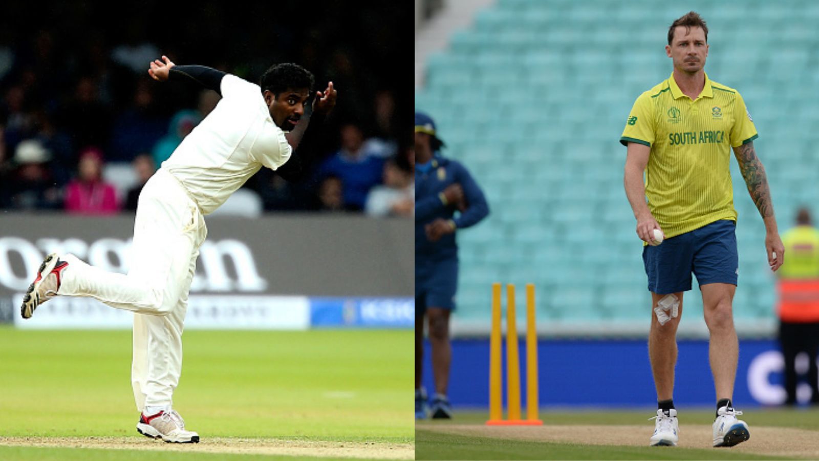 Former pacer Dale Steyn shares story behind celebration with SL spin great after KKR wicket Former pacer Dale Steyn shares story behind celebration with SL spin great after KKR wicket