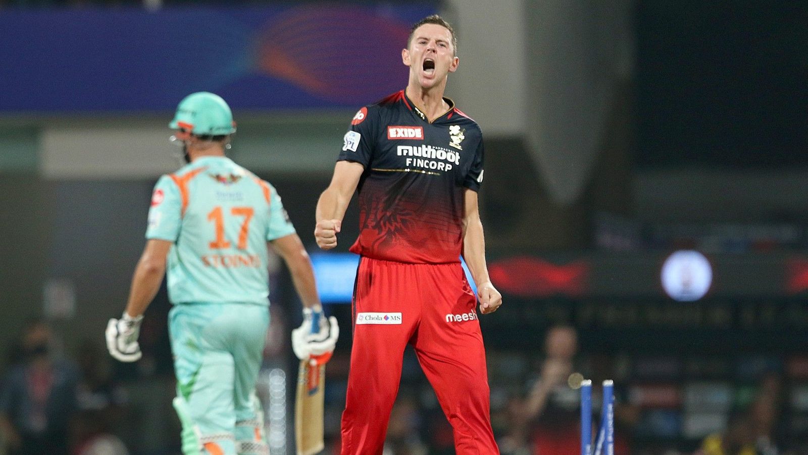 'Got pretty lucky on that one so I might have to get him a beer after that': Hazlewood on his wide ball not being called wide 'Got pretty lucky on that one so I might have to get him a beer after that': Hazlewood on his wide ball not being called wide