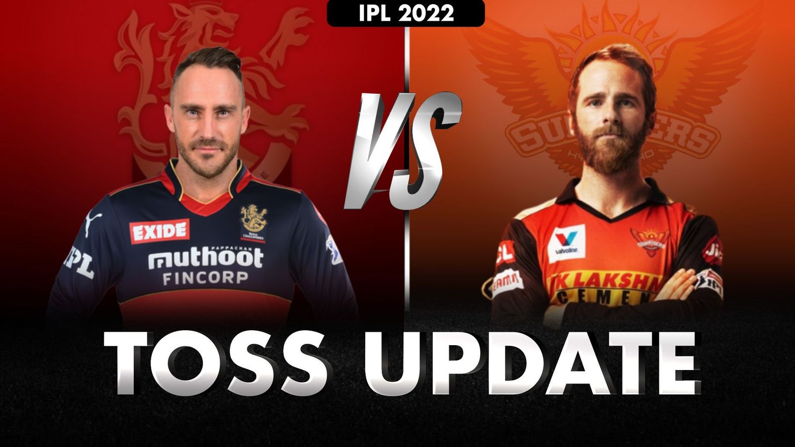 SRH vs RCB: Kane Williamson, Faf du Plessis show faith in their winning combinations, here are their playing XIs SRH vs RCB: Kane Williamson, Faf du Plessis show faith in their winning combinations, here are their playing XIs