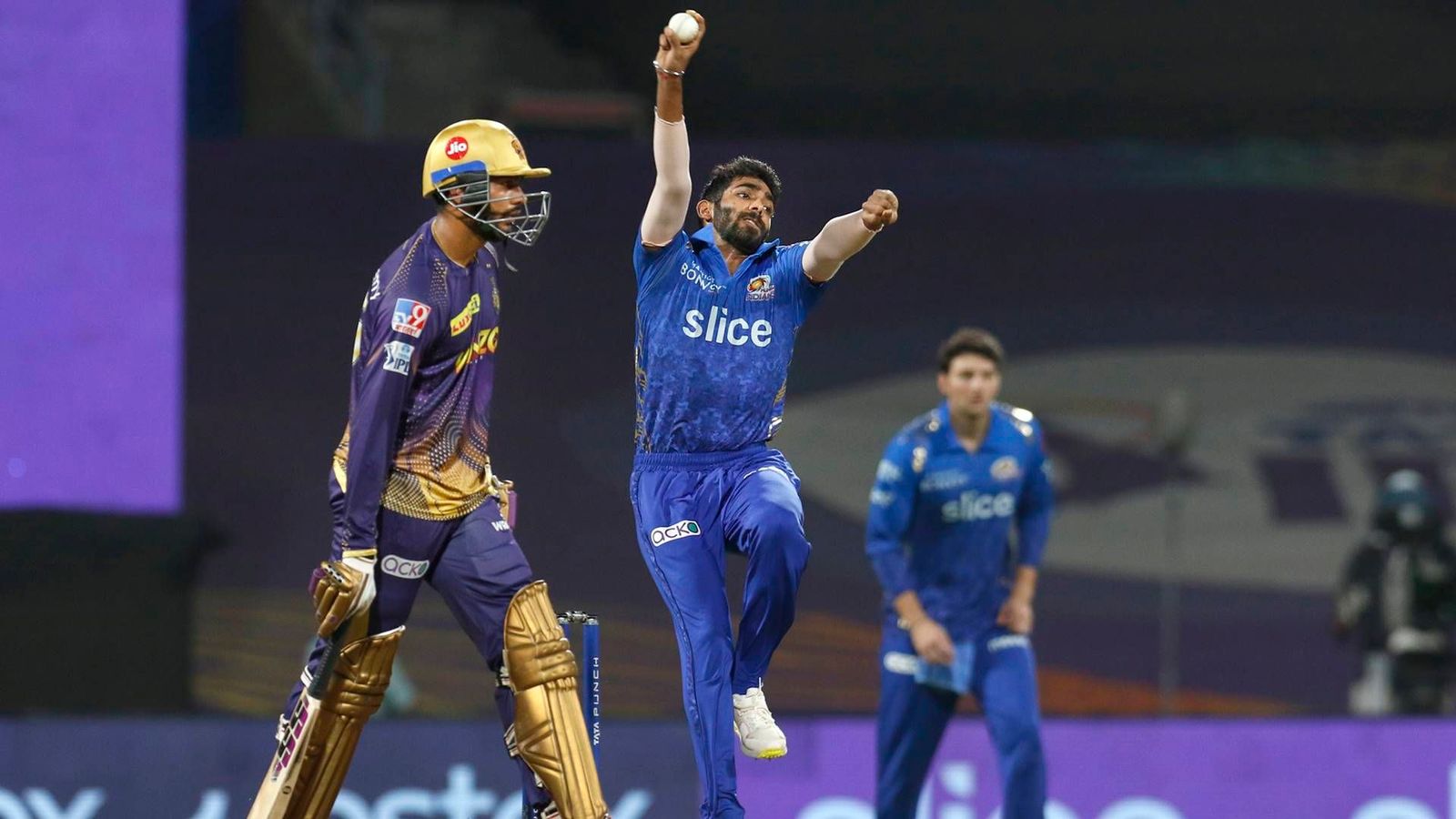 Jasprit Bumrah rains hellfire on KKR with 5 wickets for just 10 runs including rare triple-wicket maiden Jasprit Bumrah rains hellfire on KKR with 5 wickets for just 10 runs including rare triple-wicket maiden
