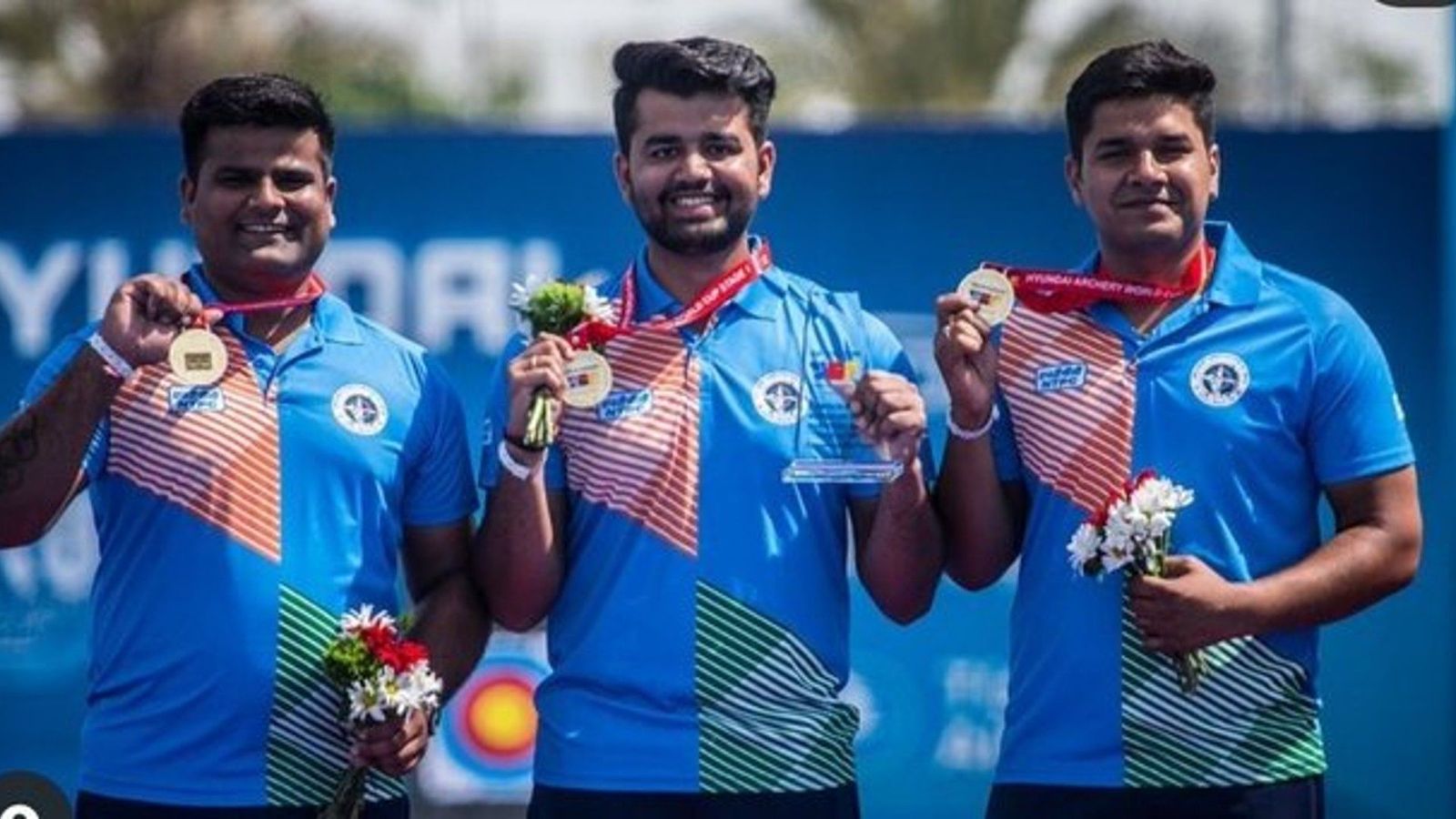 Indian Men's Compound Team clinch successive gold medals in Archery World Cup Indian Men's Compound Team clinch successive gold medals in Archery World Cup