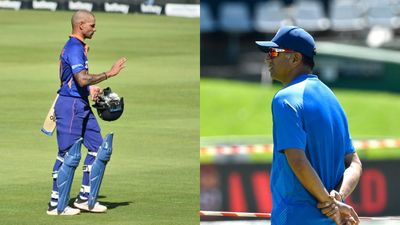 India team coach Rahul Dravid responsible for dropping Shikhar Dhawan? SportsTak