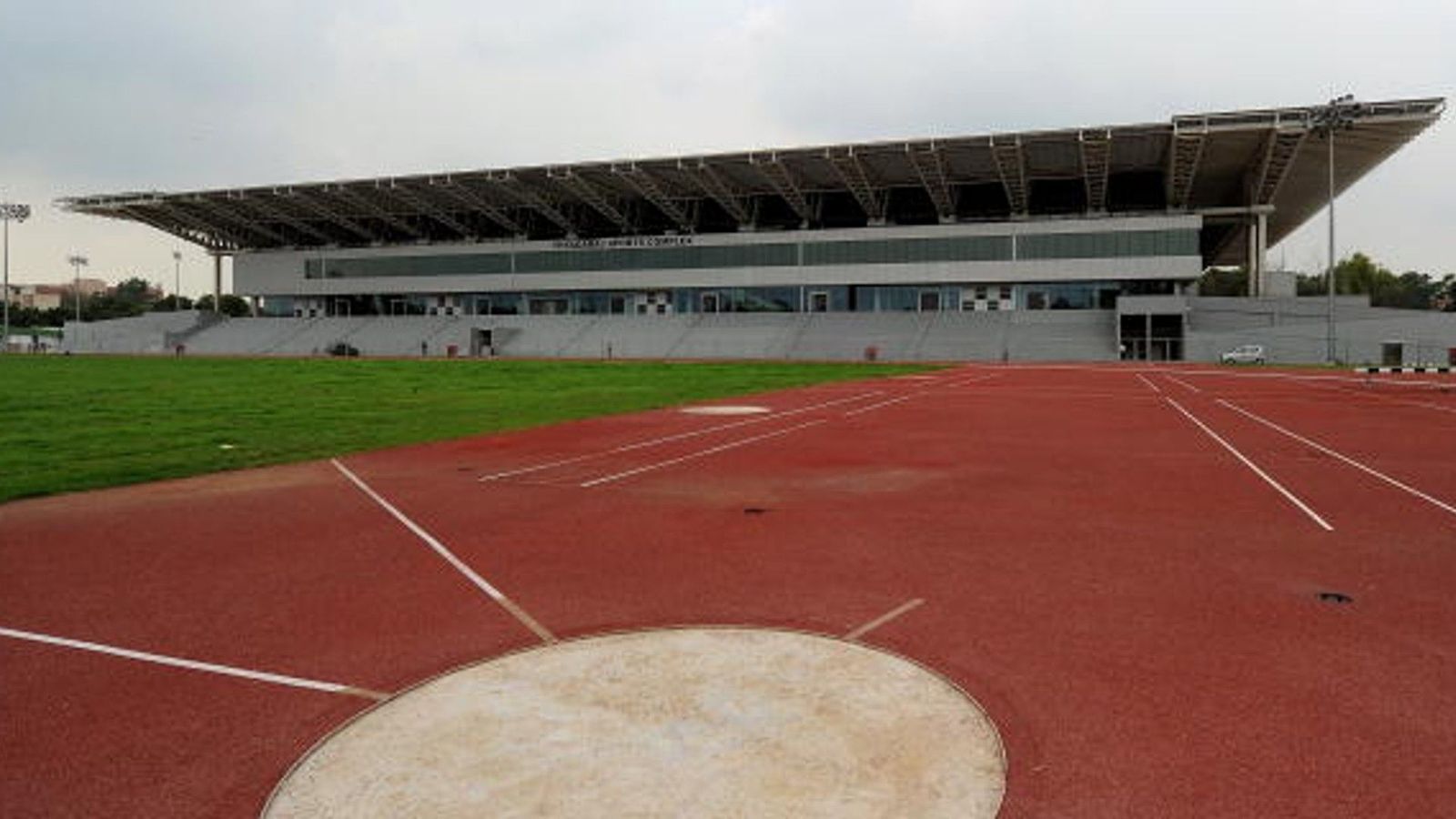 Athletes told to empty Thyagraj stadium so that IAS officer can walk with dog Athletes told to empty Thyagraj stadium so that IAS officer can walk with dog