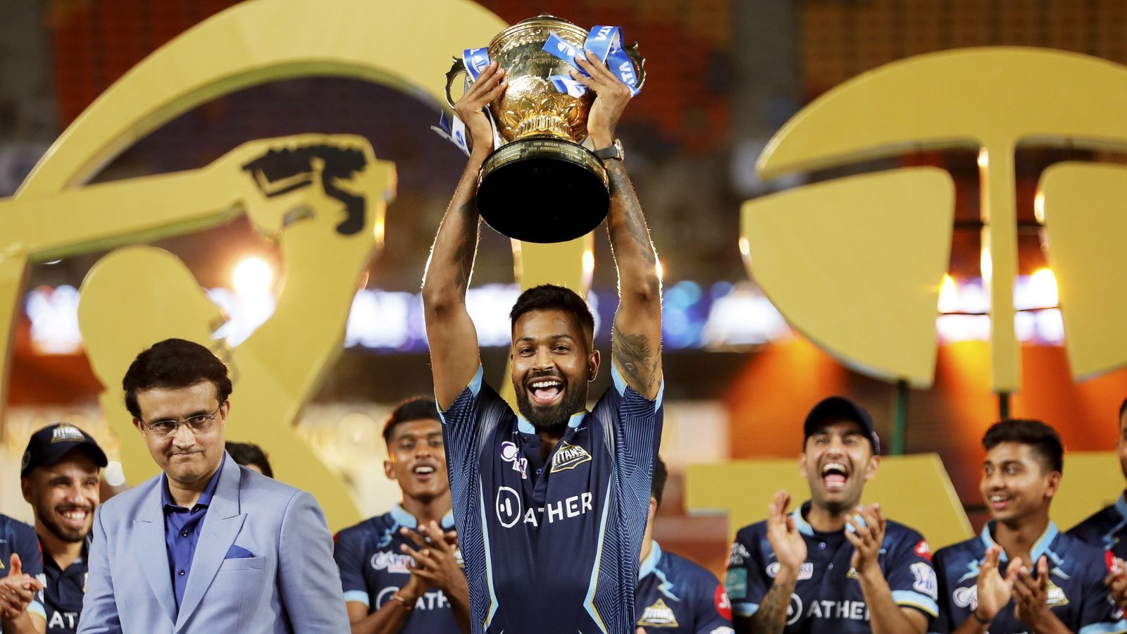 With one milestone completed, GT skipper Hardik Pandya now eyes World Cup victory with India With one milestone completed, GT skipper Hardik Pandya now eyes World Cup victory with India