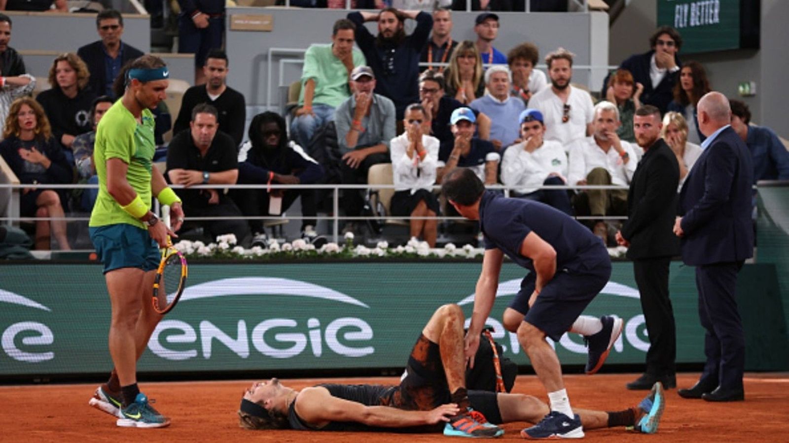 Birthday Treat: Rafael Nadal rolls into 14th French Open final after Zverev forced to retire with injury Birthday Treat: Rafael Nadal rolls into 14th French Open final after Zverev forced to retire with injury