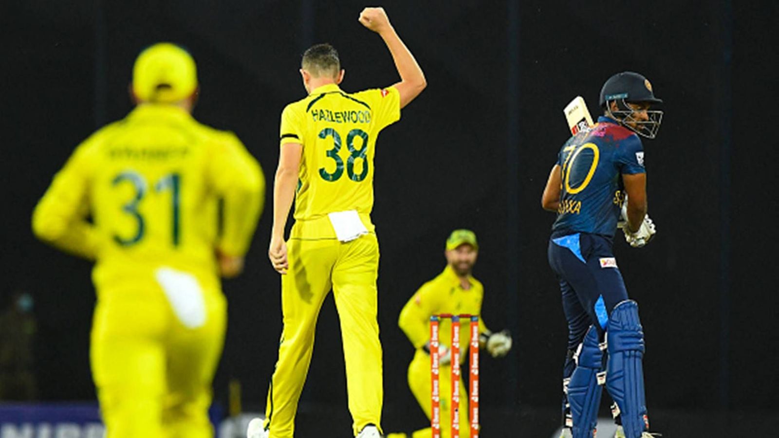 Losing 9 wickets for 28 runs hurts Sri Lanka as hosts suffer massive 10-wicket loss in series opener against Australia Losing 9 wickets for 28 runs hurts Sri Lanka as hosts suffer massive 10-wicket loss in series opener against Australia