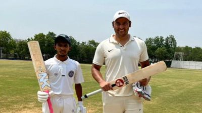 Former India skipper Azharuddin's son smashes 34-ball century, lauded by his father for 14 sixes SportsTak
