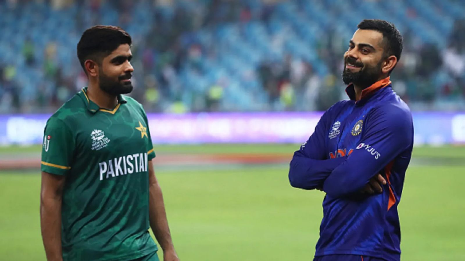 Cricket icons Virat Kohli, Babar Azam to play in same team for first time in 15-year-old tournament! Cricket icons Virat Kohli, Babar Azam to play in same team for first time in 15-year-old tournament!