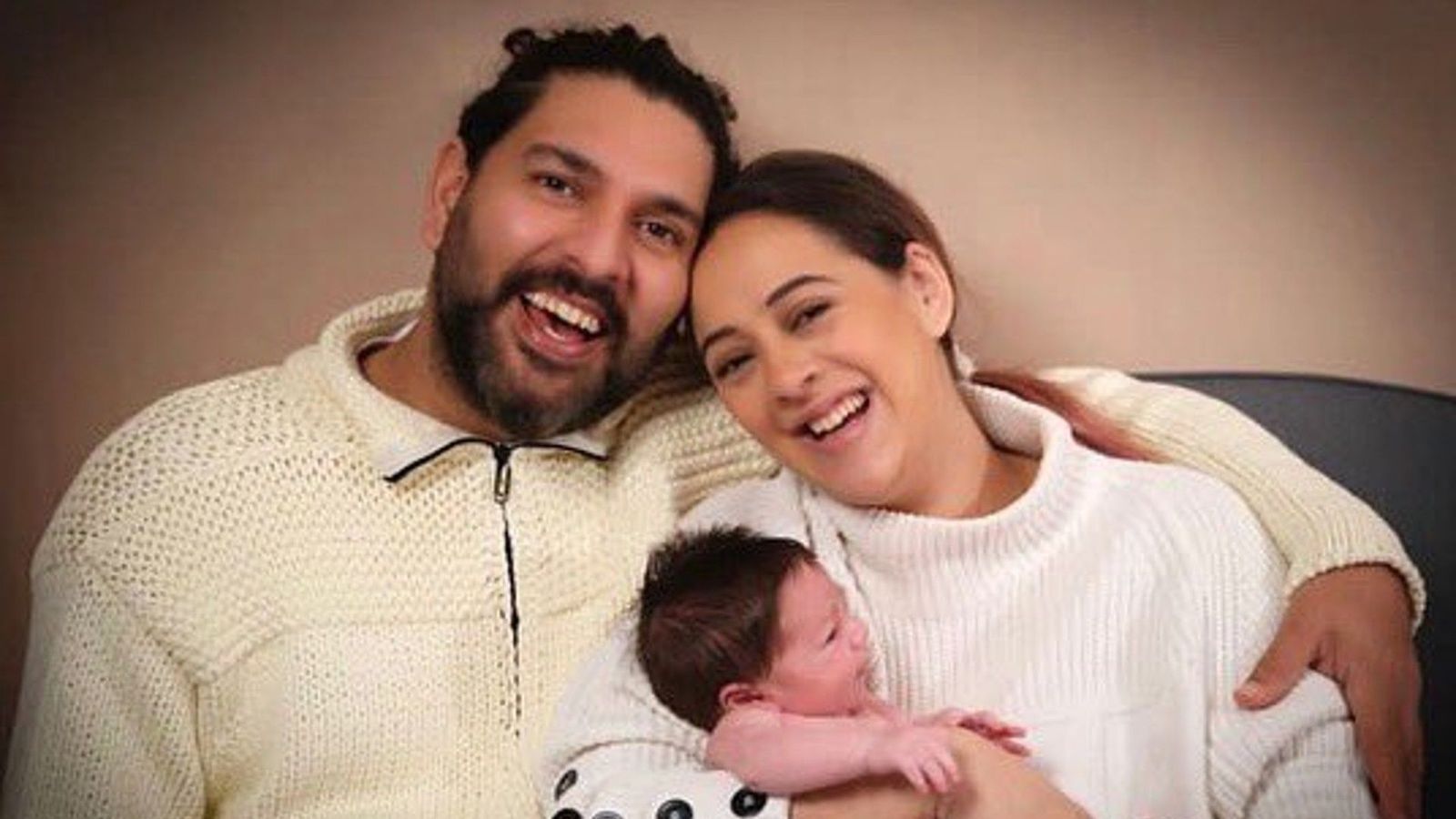 Yuvraj Singh and wife Hazel Keech reveal their five-month-old's name on Father's Day Yuvraj Singh and wife Hazel Keech reveal their five-month-old's name on Father's Day