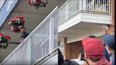 Virat Kohli gets angry at Indian fan bothering Kamlesh Nagarkoti for a photo with him SportsTak