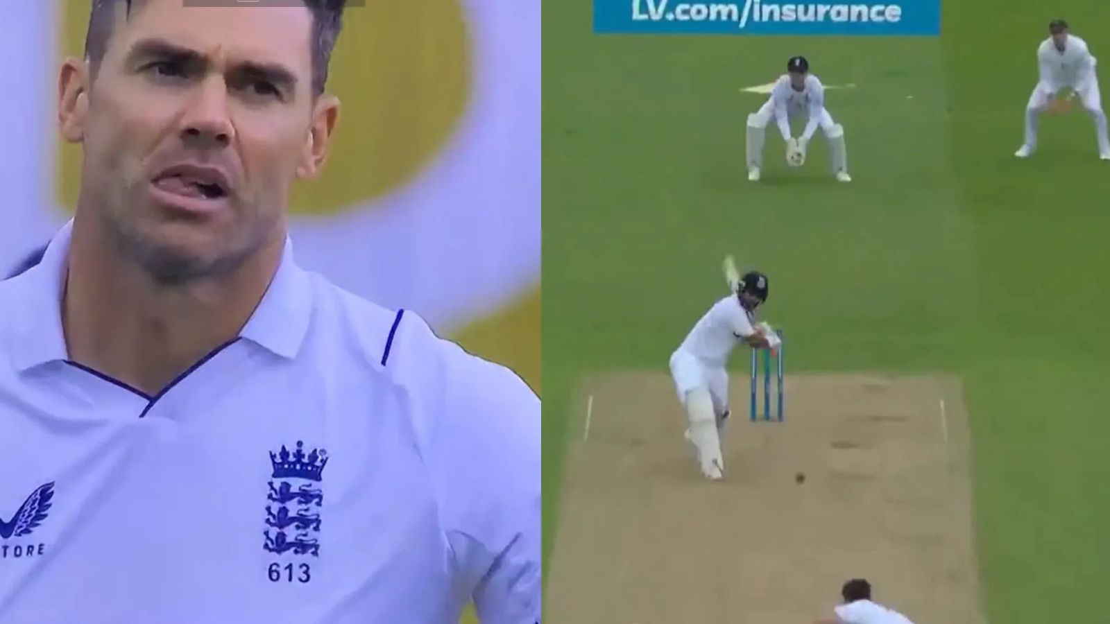 Watch: Rishabh Pant jumps on James Anderson's 137 KMPH ball, leaves the pacer in awe Watch: Rishabh Pant jumps on James Anderson's 137 KMPH ball, leaves the pacer in awe