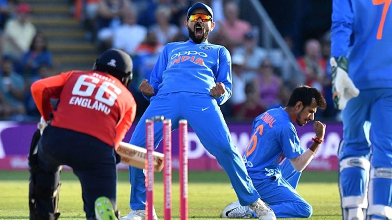 From Kohli's phenomenal run against English to Chahal's unique feat: List of IND vs ENG T20I records you need to know From Kohli's phenomenal run against English to Chahal's unique feat: List of IND vs ENG T20I records you need to know