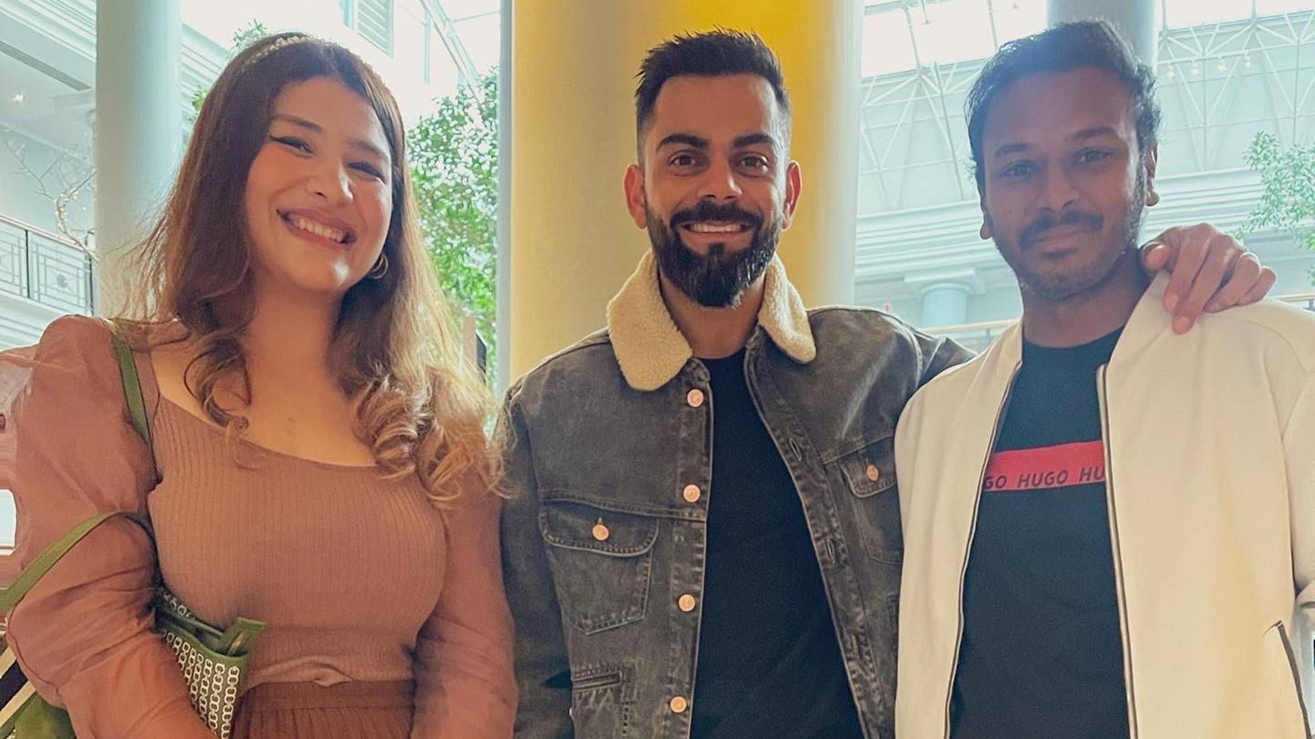 Virat Kohli bumps into his under-15 roommate in England, his first response prompts Ravi Teja's emotional post Virat Kohli bumps into his under-15 roommate in England, his first response prompts Ravi Teja's emotional post