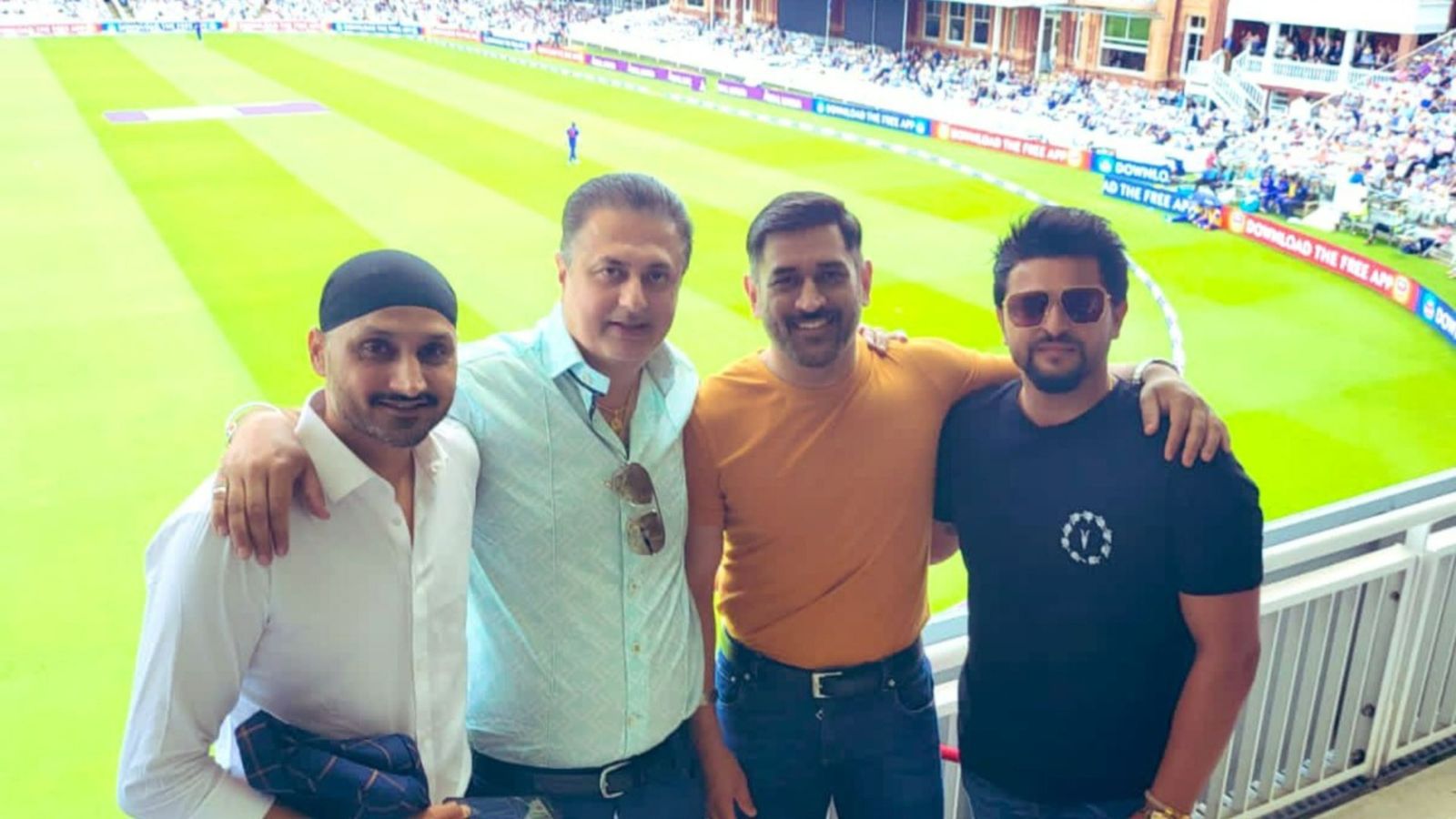 Indian players supported by legendary CSK trio during 2nd ODI Indian players supported by legendary CSK trio during 2nd ODI
