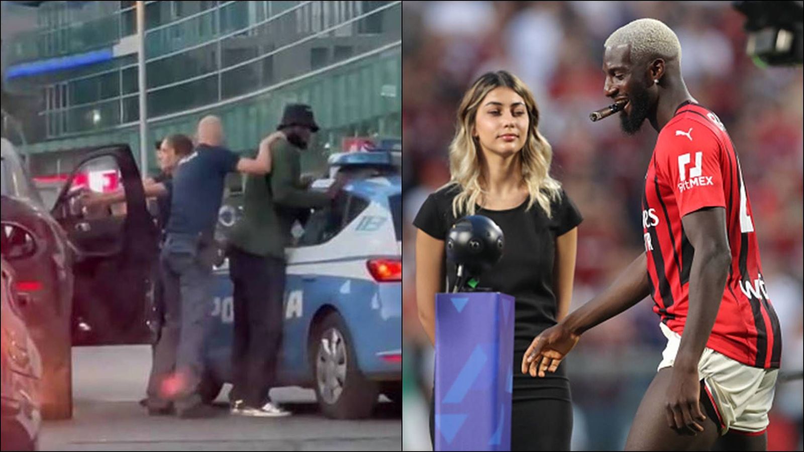 AC Milan midfielder Bakayoko harassed by police, held at gunpoint despite being innocent AC Milan midfielder Bakayoko harassed by police, held at gunpoint despite being innocent