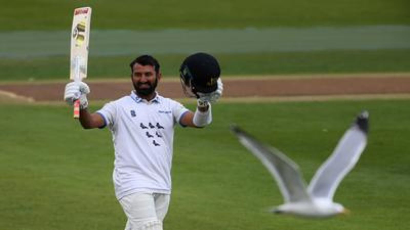 Sussex skipper Chesteshwar Pujara rides on another century as County side hold comfortable position vs Middlesex Sussex skipper Chesteshwar Pujara rides on another century as County side hold comfortable position vs Middlesex