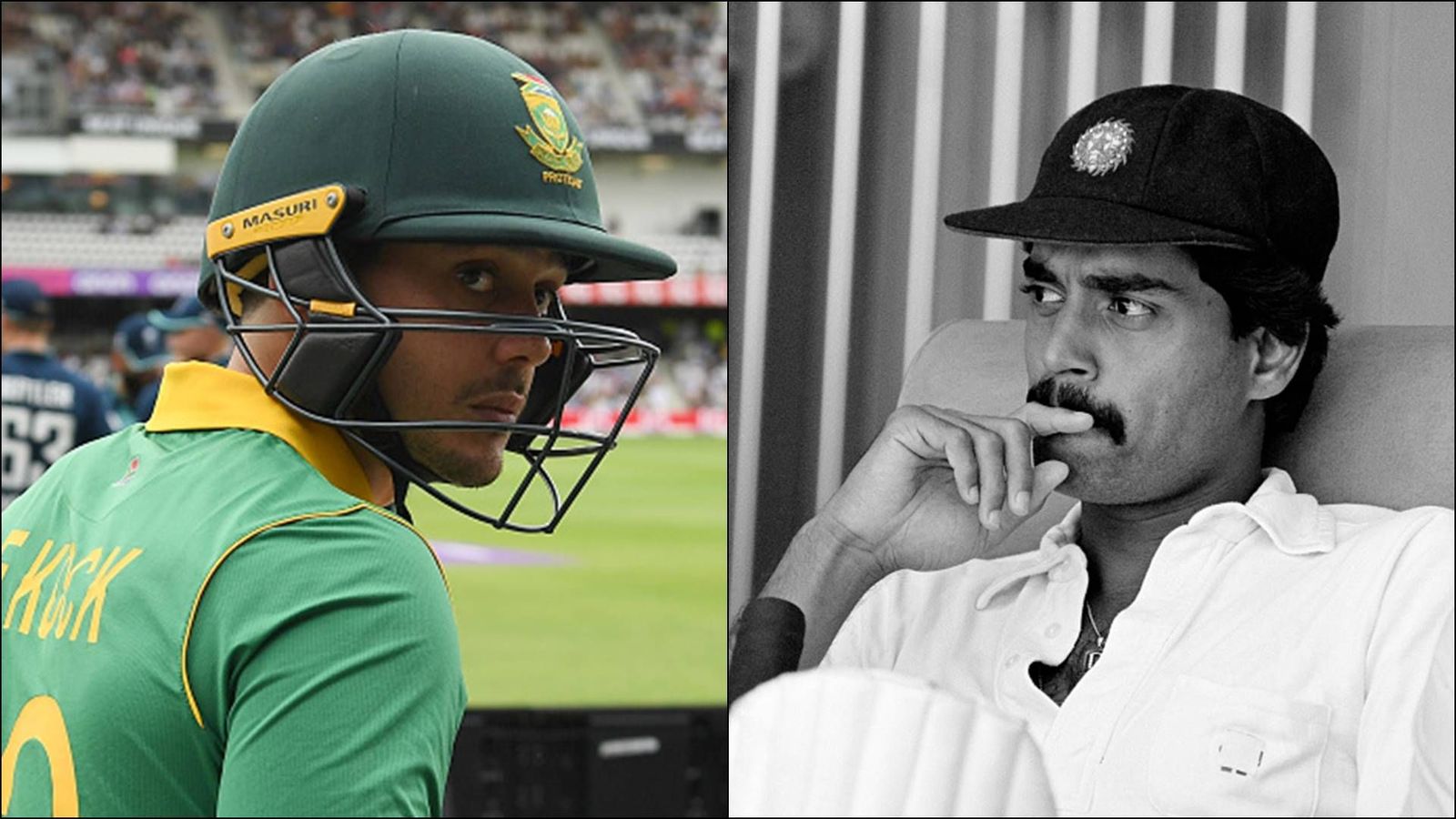 Quinton de Kock achieves Dilip Vengsarkar's rare ODI record created in 1984 Quinton de Kock achieves Dilip Vengsarkar's rare ODI record created in 1984