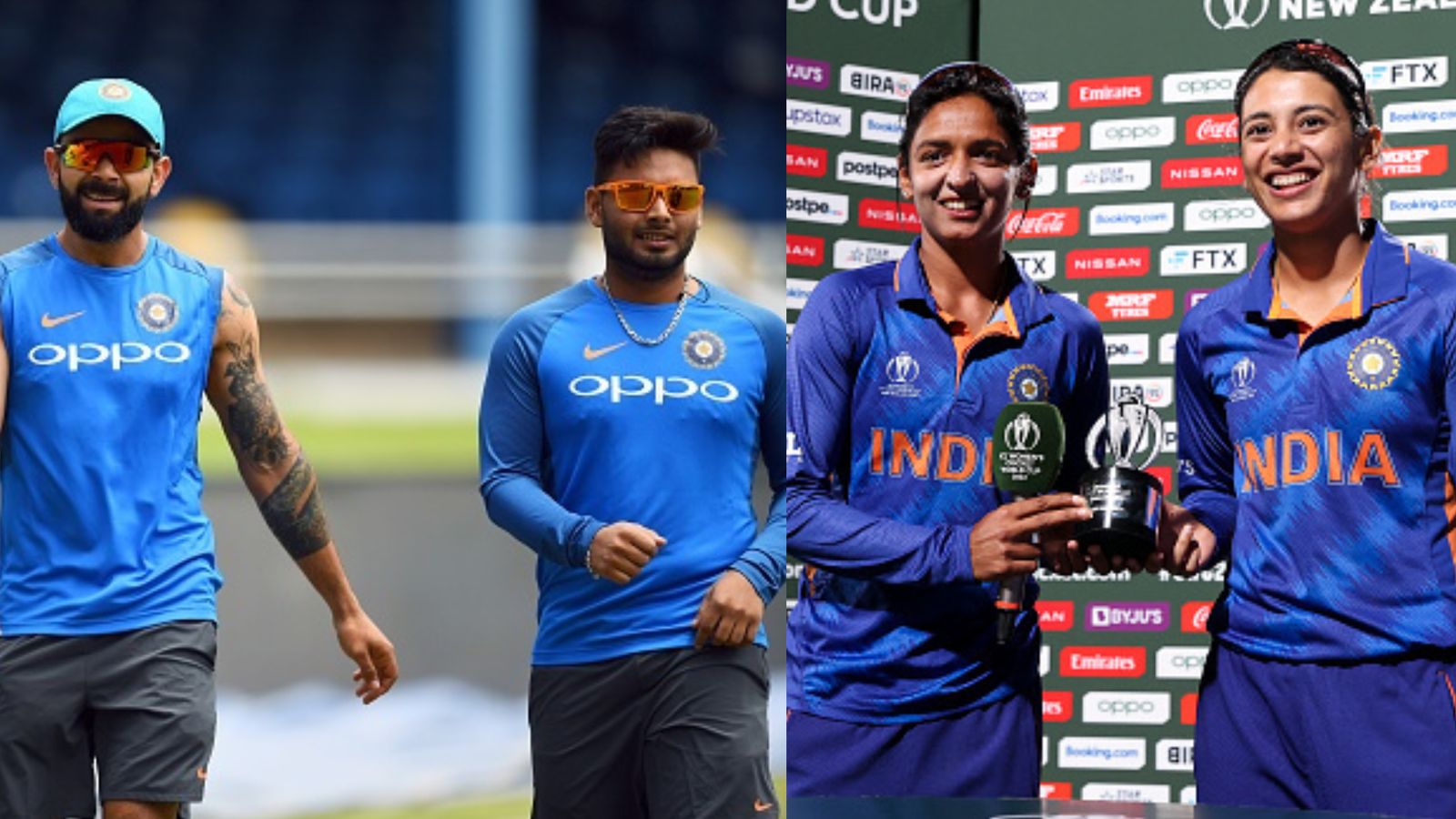 CWG 2022: Kohli, Pant rooting for Harmanpreet & Co. ahead of opener against Australia CWG 2022: Kohli, Pant rooting for Harmanpreet & Co. ahead of opener against Australia