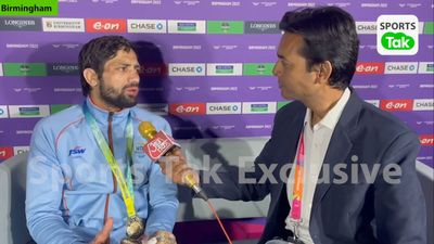 Exclusive: 'I have always had a target in mind'- Ravi Dahiya after CWG 2022 gold SportsTak