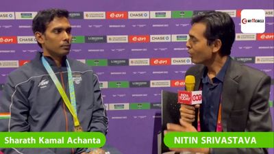 EXCLUSIVE: 'Need more players at top level to challenge for medals' - Sharath Kamal SportsTak