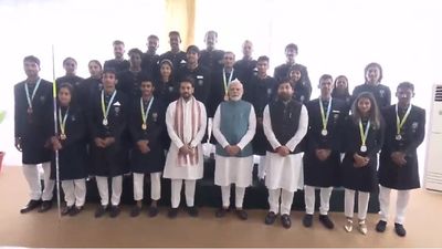 'Golden age of Indian sports has just begun': PM Narendra Modi hosts India's CWG heroes at his residence SportsTak