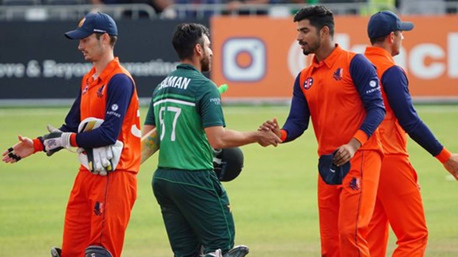 After 1st ODI scare, Pakistan romp over minnows Netherlands with 7-wicket win despite openers’ failure After 1st ODI scare, Pakistan romp over minnows Netherlands with 7-wicket win despite openers’ failure