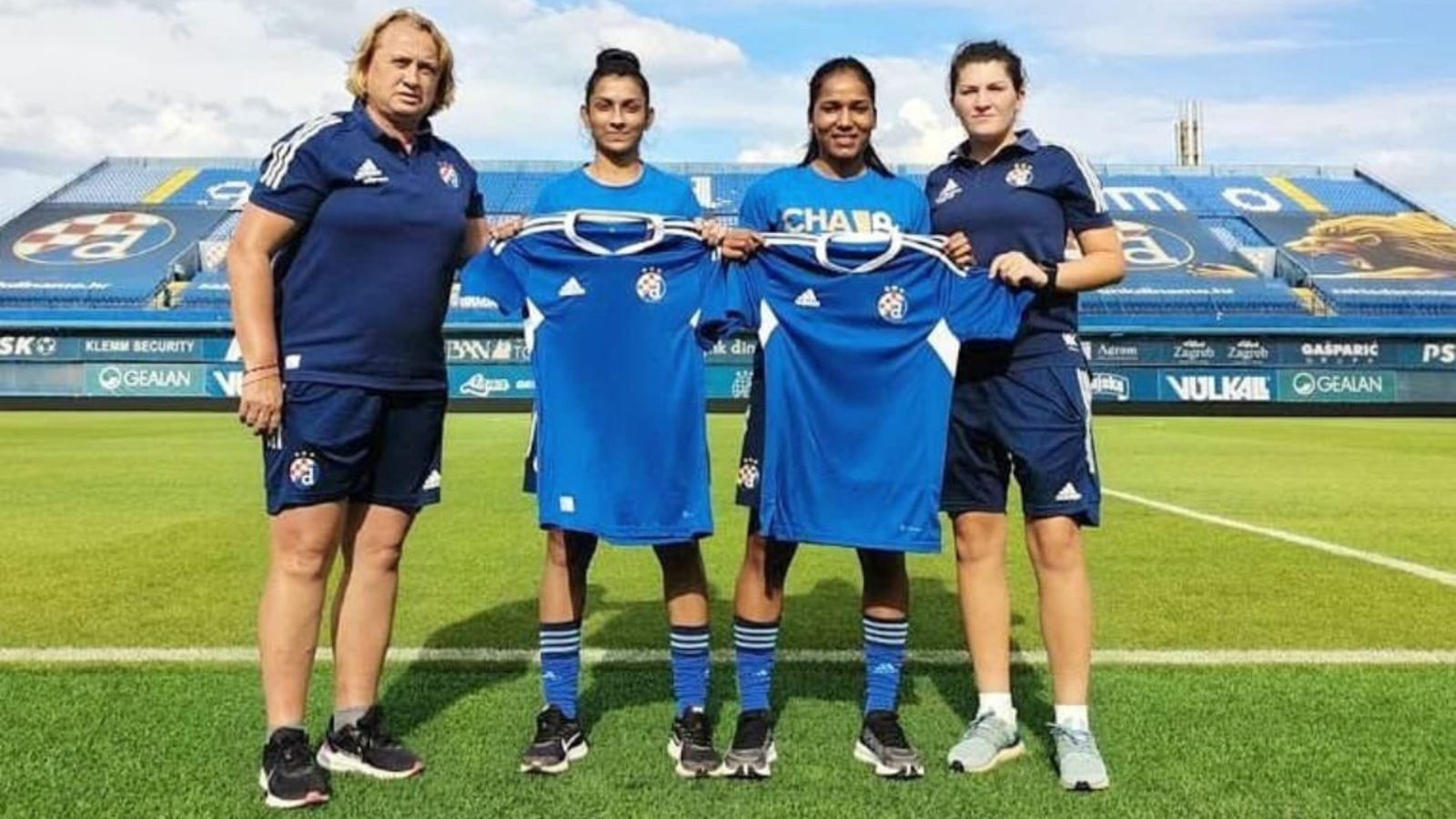 Two Indian footballers become first ever international stars to sign for Croatian team Dinamo Zagreb Two Indian footballers become first ever international stars to sign for Croatian team Dinamo Zagreb