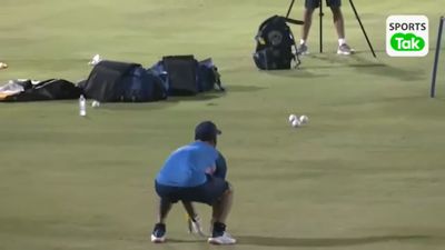 Rishabh Pant puts in the work behind the stumps ahead of Ind vs Pak clash SportsTak