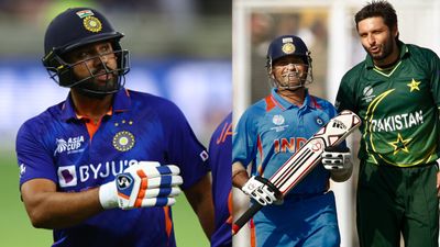 Asia Cup: Rohit Sharma breaks Sachin, Afridi's sensational Asia Cup records during Super 4 tie vs Sri Lanka SportsTak