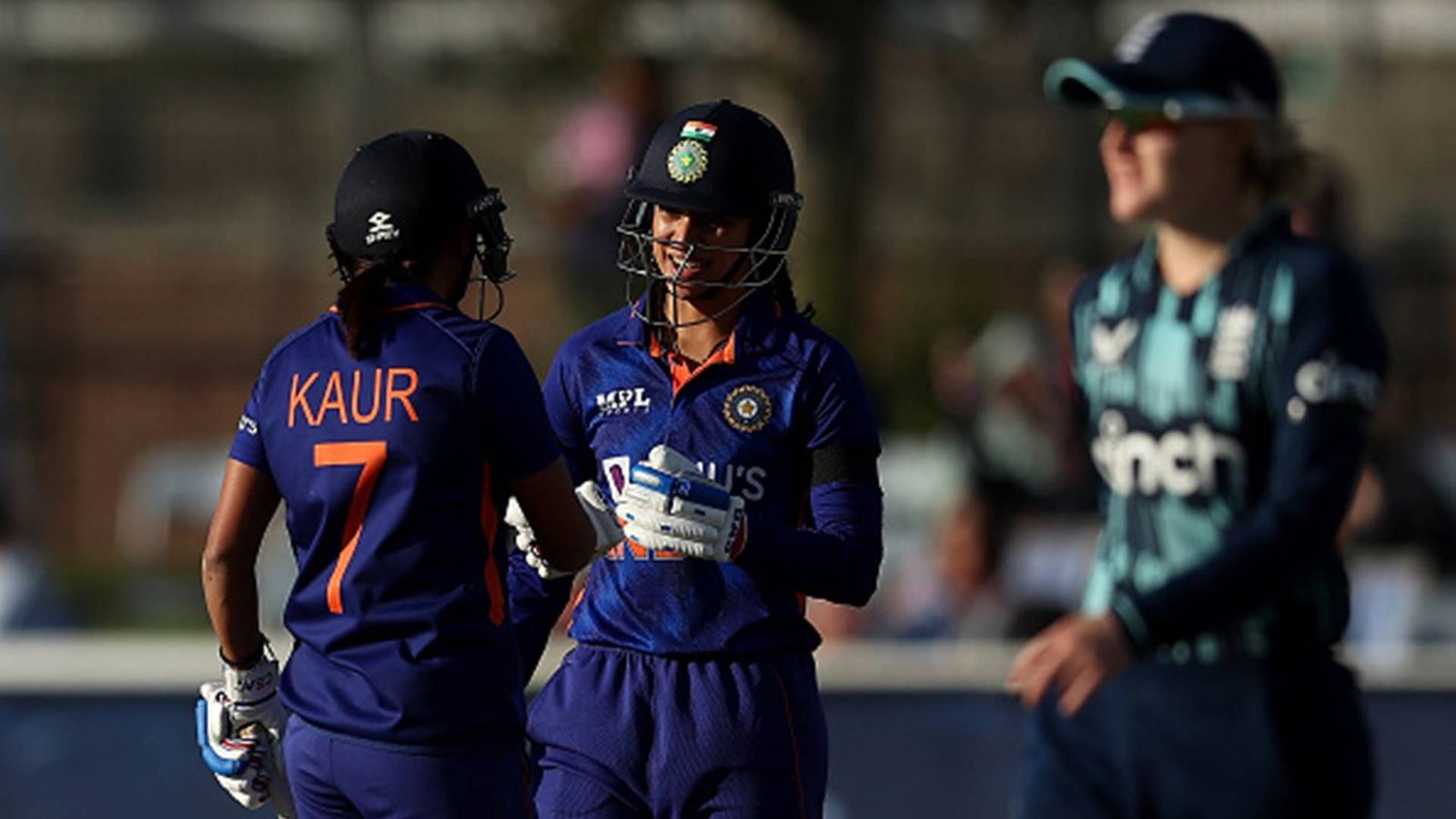 England women floored by top-notch batting display; Mandhana, Yastika and Harmanpreet combine to make run chase easy England women floored by top-notch batting display; Mandhana, Yastika and Harmanpreet combine to make run chase easy