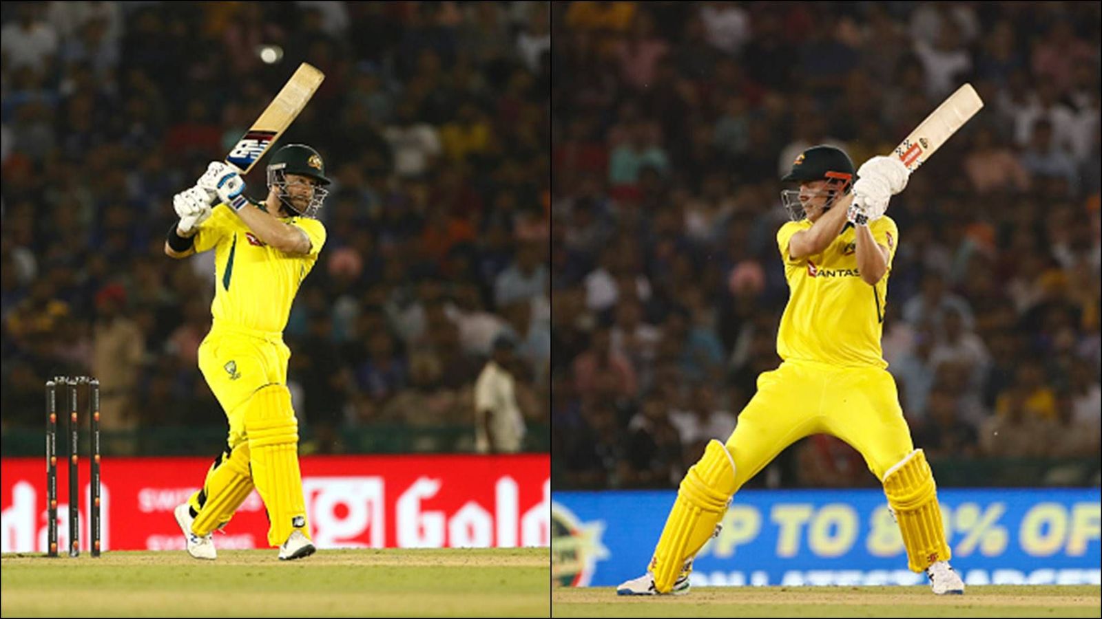 Green, Wade's explosive knocks help Australia pull off their highest T20I run chase against India Green, Wade's explosive knocks help Australia pull off their highest T20I run chase against India