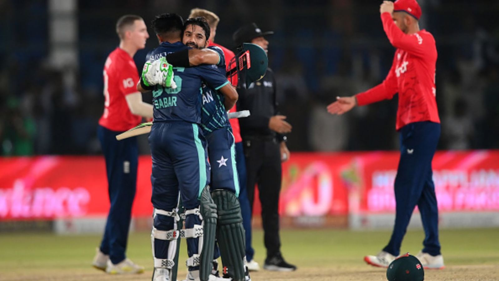Records fall like nine pins as ton-up Babar and in-form Rizwan script historic chase in Karachi to down England by 10 wickets Records fall like nine pins as ton-up Babar and in-form Rizwan script historic chase in Karachi to down England by 10 wickets