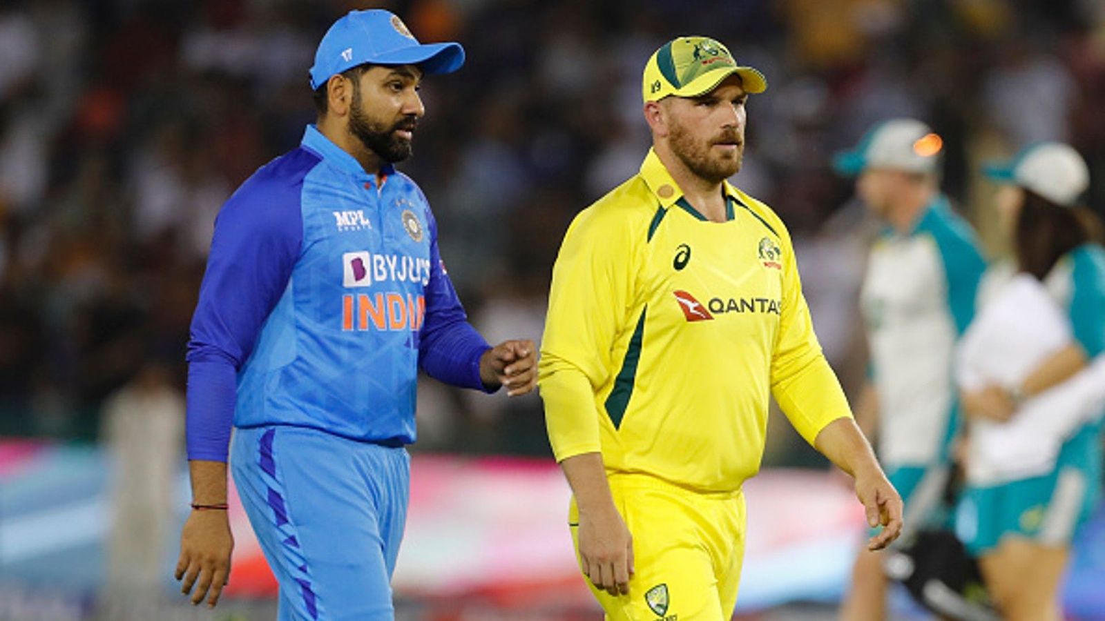 IND vs AUS 2nd T20I: Rohit plays Bumrah with one more massive change in rain-shortened game; know playing XIs of both teams IND vs AUS 2nd T20I: Rohit plays Bumrah with one more massive change in rain-shortened game; know playing XIs of both teams