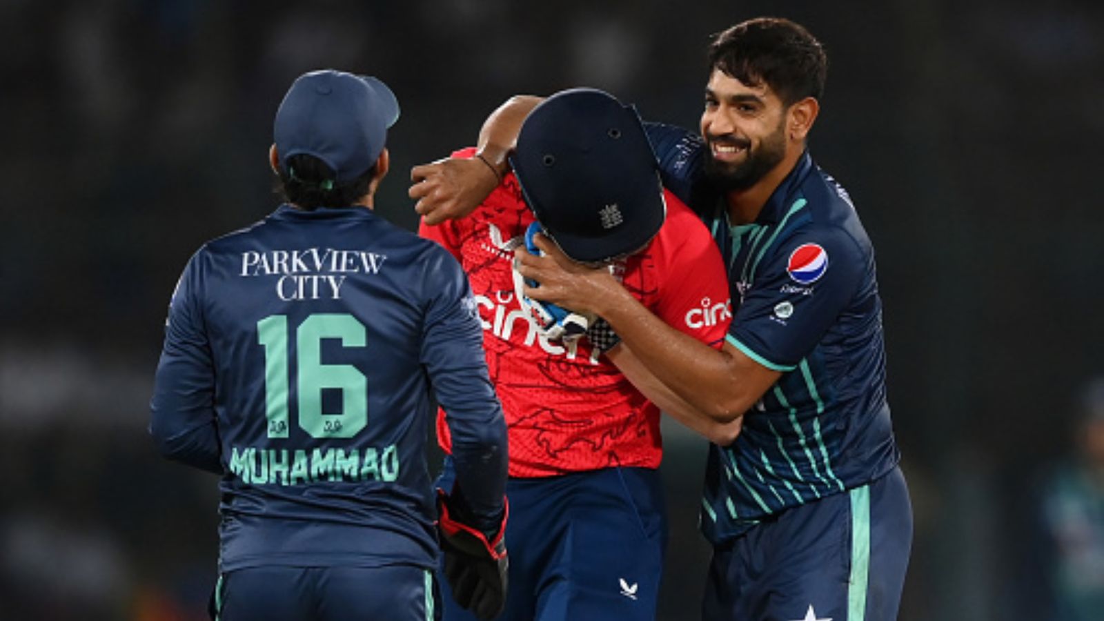 WATCH: Scary moment turns hilarious after ball smashes into England batter's helmet WATCH: Scary moment turns hilarious after ball smashes into England batter's helmet