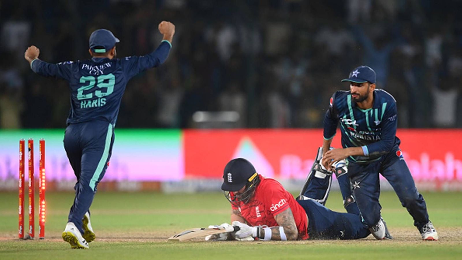 Haris Rauf's death overs show guides Pakistan to thrilling 3-run victory as England commit multiple blunders Haris Rauf's death overs show guides Pakistan to thrilling 3-run victory as England commit multiple blunders
