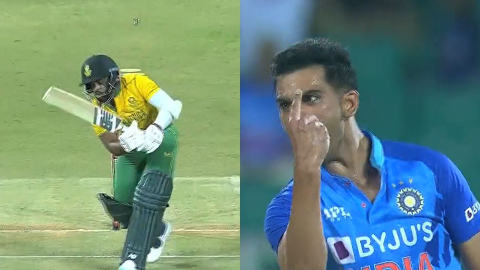 Watch: South Africa batters surrender against swing bowling masterclass by Deepak Chahar and Arshdeep Singh Watch: South Africa batters surrender against swing bowling masterclass by Deepak Chahar and Arshdeep Singh