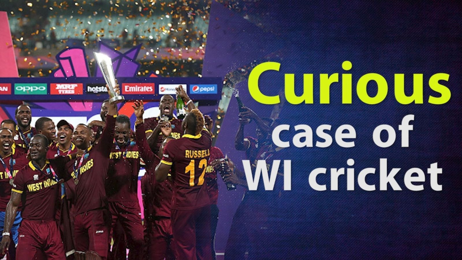 From terrorising and bossing a generation to disappearing in razzmatazz of T20s, the curious case of West Indies cricket From terrorising and bossing a generation to disappearing in razzmatazz of T20s, the curious case of West Indies cricket
