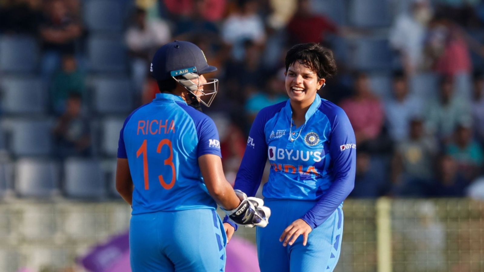 Women's Asia Cup: Shafali, Mandhana in top form as Women in Blue rise from Pakistan loss to beat Bangladesh Women's Asia Cup: Shafali, Mandhana in top form as Women in Blue rise from Pakistan loss to beat Bangladesh